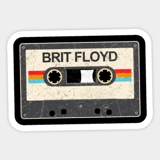 kurniamarga vintage cassette tape Brit Floyd Sticker